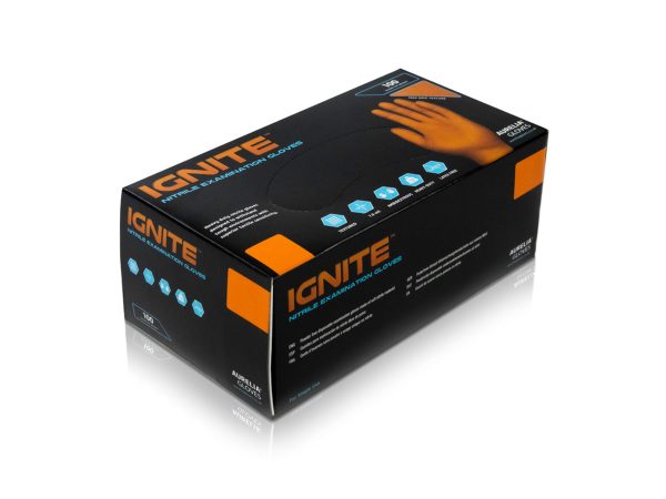 Orange Nitrile Gloves – AURELIA Ignite