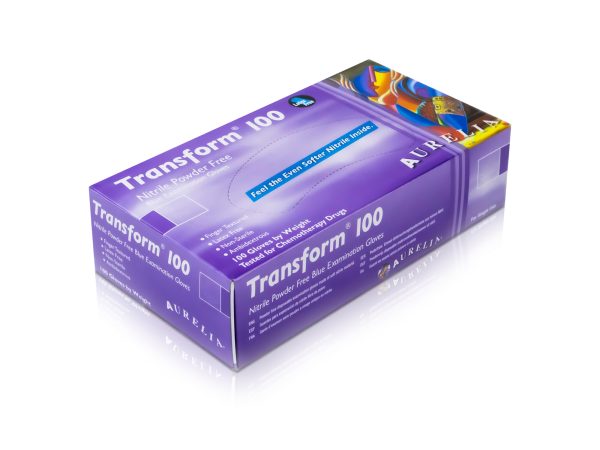 Blue Nitrile Gloves Powder Free – AURELIA Transform